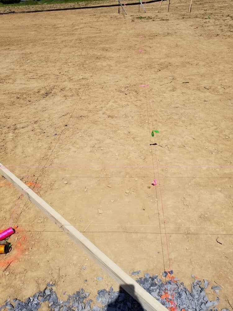 concrete pier installation