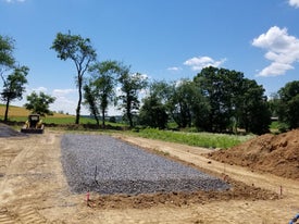 septic system installation thumb
