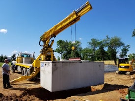 septic system installation thumb