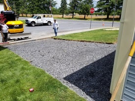 sidewalk driveway demolition thumb
