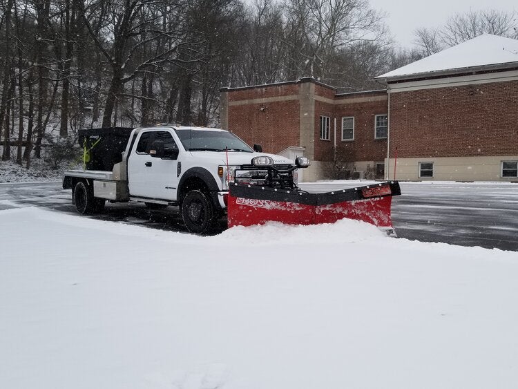 snow plowing removal equipment